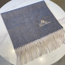 Loro Piana 로로피아나 · 프리미엄 100% 캐시미어 체크 머플러 목도리 스카프