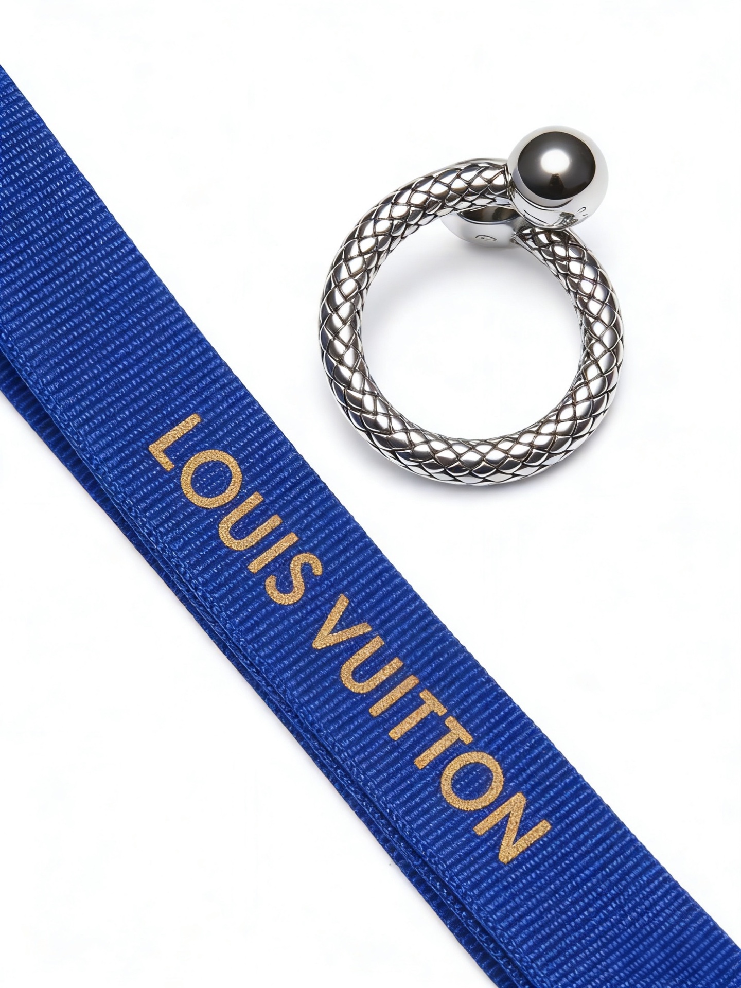 Louis Vuitton LV · 루이비통 빈티지 펑크 실버 오픈 링 반지 악세사리