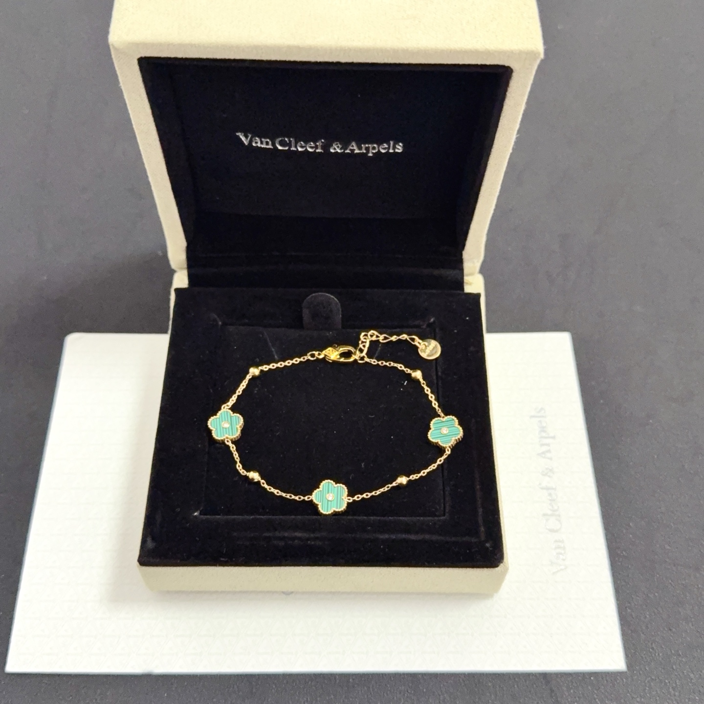 Van Cleef & Arpels VCA · 반클리프 아펠 알함브라 다이아 팔찌 악세사리