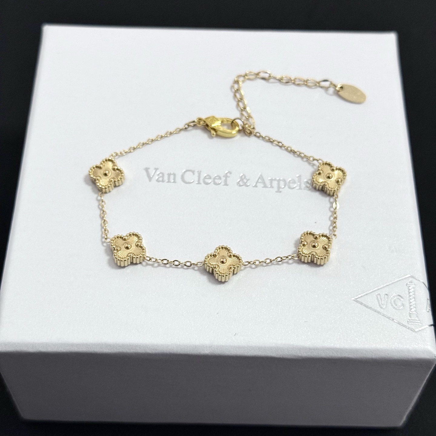 Van Cleef & Arpels VCA · 반클리프 아펠 알함브라 다이아 팔찌 악세사리