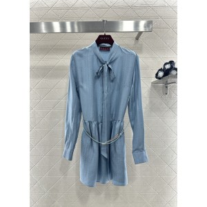 구찌(Gucci) 자카드 실크 벨트 원피스 의류