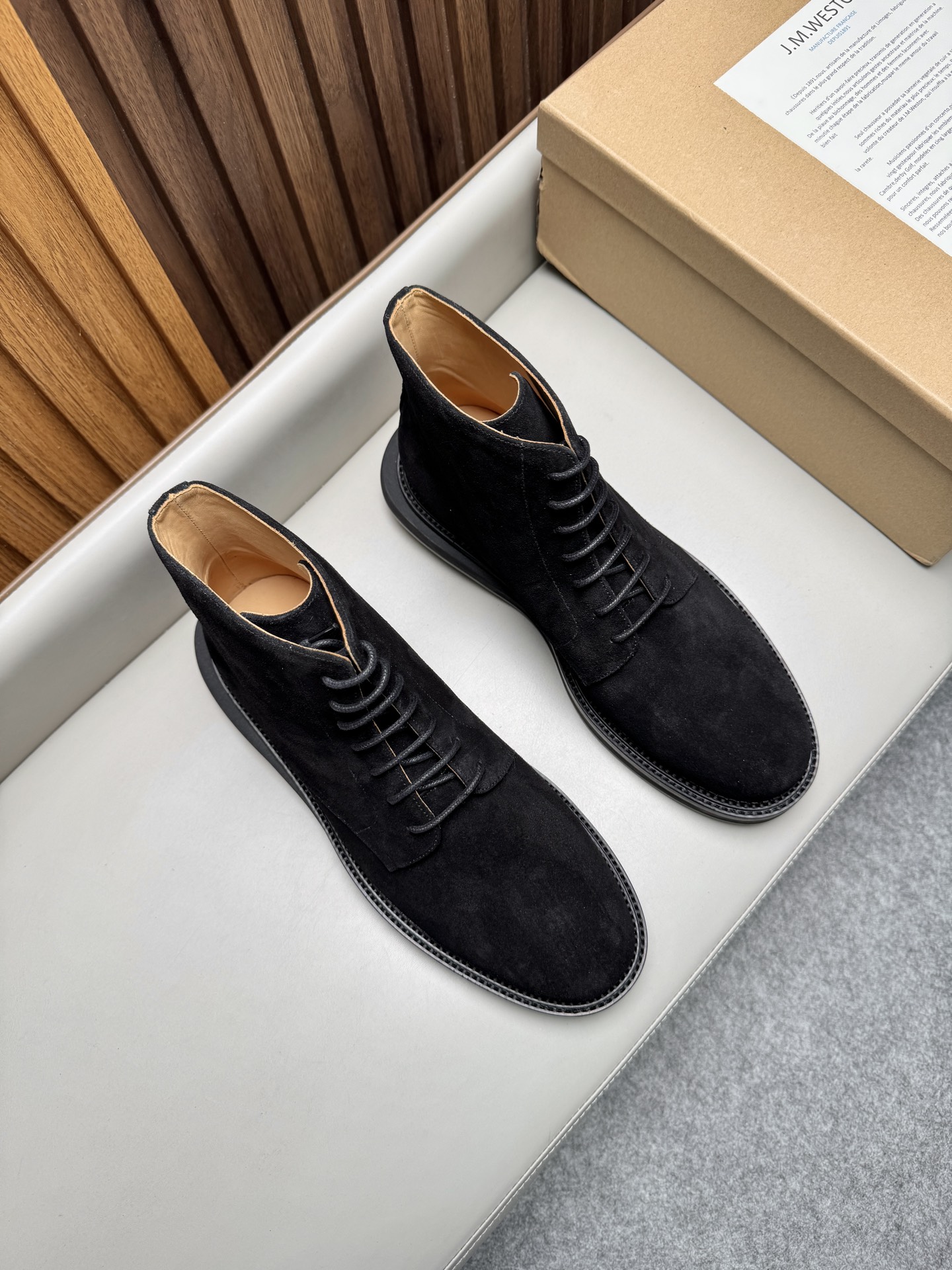 제이엠웨스통(J.M. WESTON) 클래식 비즈니스 첼시 부츠 구두 신발