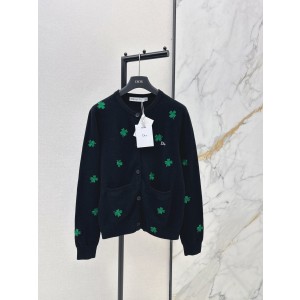 디올(CD) 자수 클로버 가디건 의류