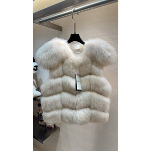 펜디(Fendi) 실버폭스 퍼 베스트 조끼 의류