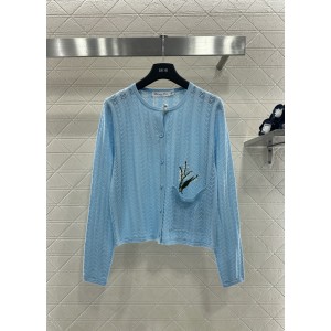 디올(Dior) CD 은방울꽃 자수 니트 가디건 의류