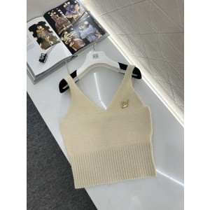 루이비통(LV) V넥 민소매 나시 니트 베스트 의류