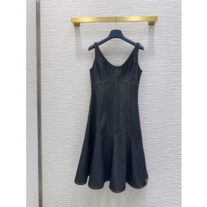 LV 루이비통 프리미엄 데님 미니 원피스 의류