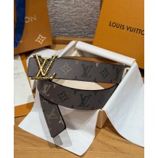 LV 루이비통 디멘션 모노그램 헤리티지 40mm 양면 벨트