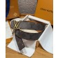 LV 루이비통 디멘션 모노그램 헤리티지 40mm 양면 벨트