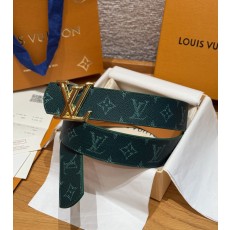 LV 루이비통 디멘션 모노그램 헤리티지 40mm 양면 벨트