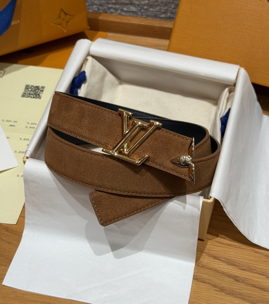 LV 루이비통 프리티(PRETTY) 30mm 양면 리버시블 벨트