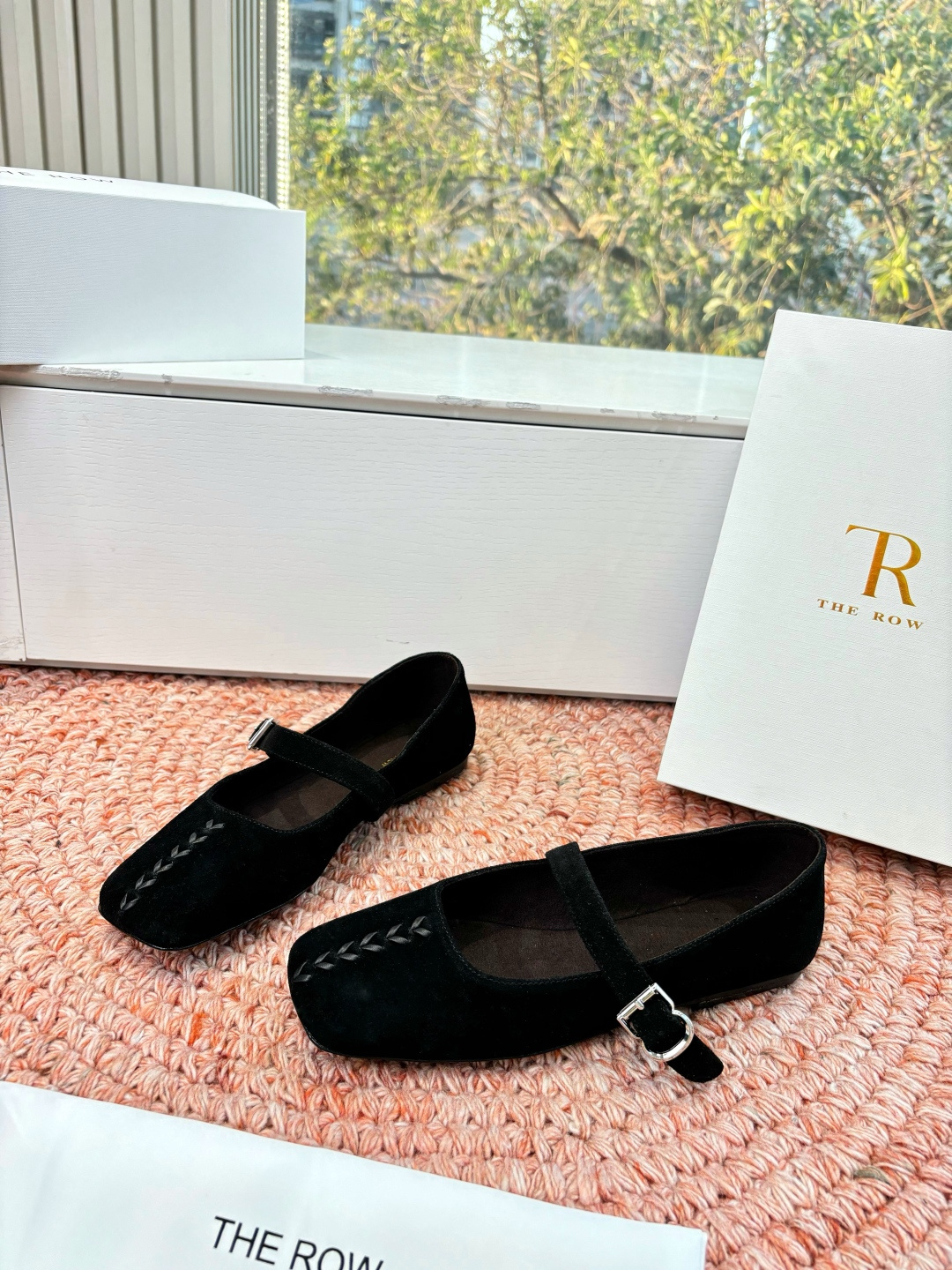 더로우(The Row) 플랫 위빙 슈즈 신발