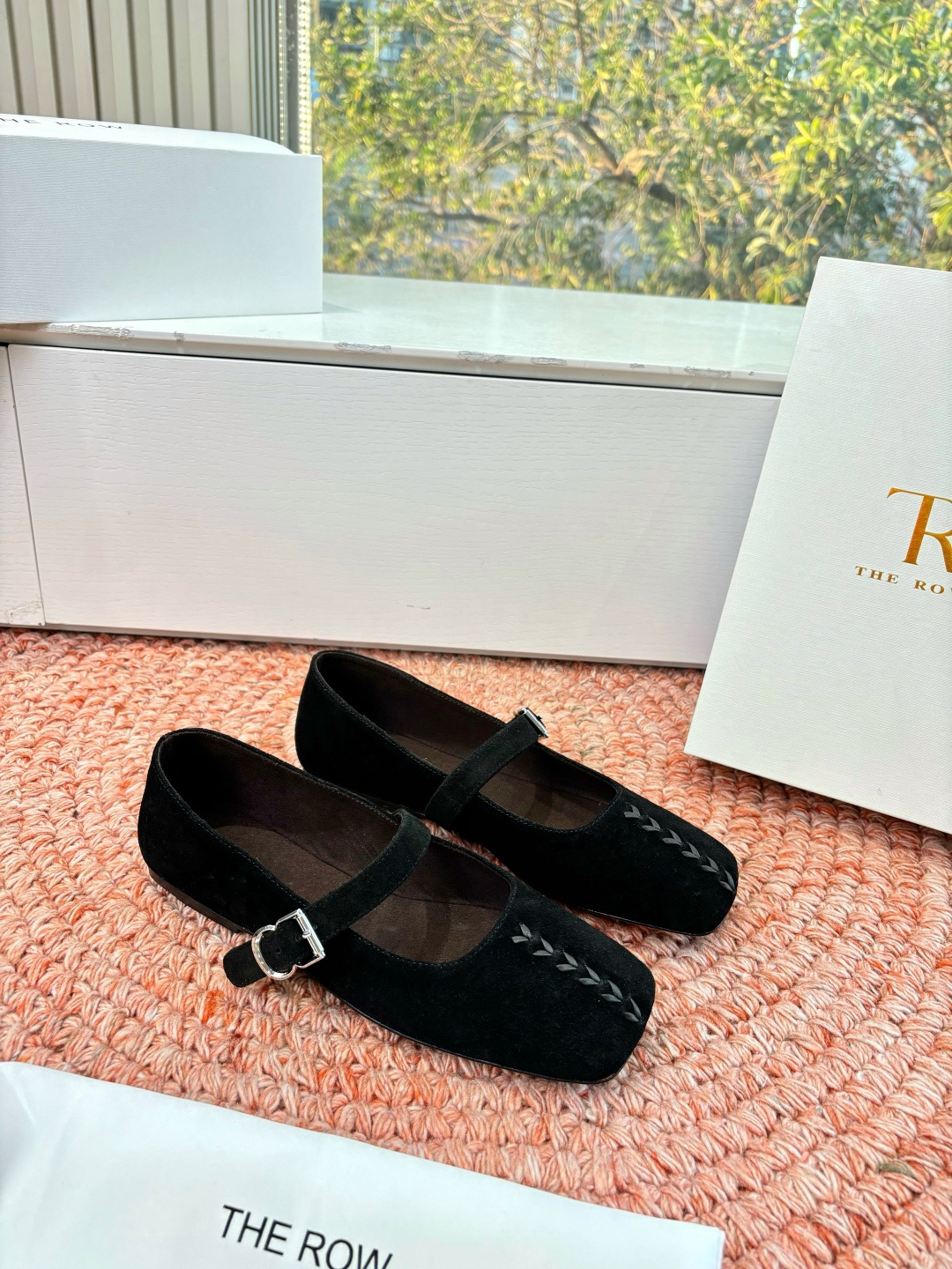 더로우(The Row) 플랫 위빙 슈즈 신발