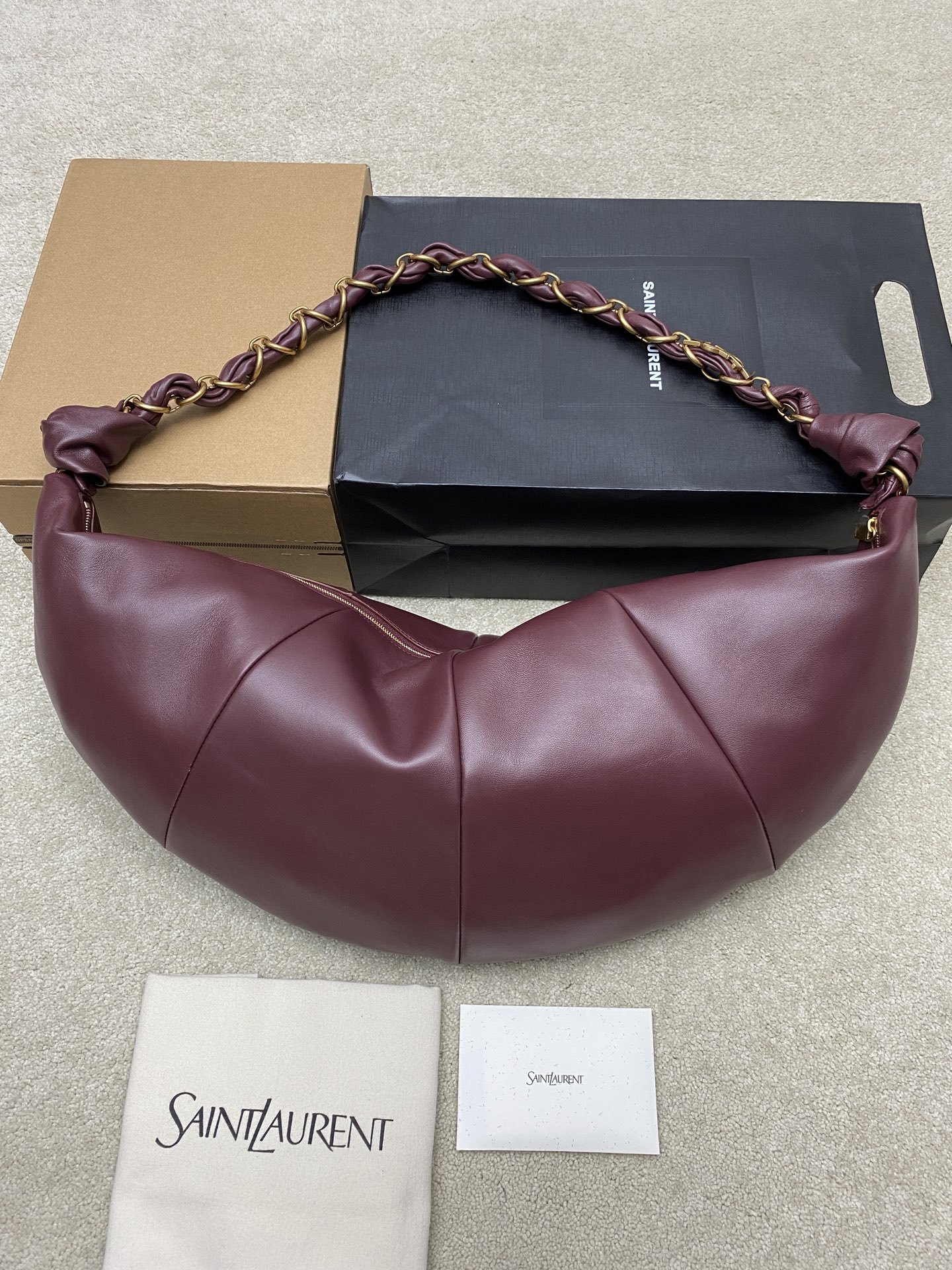 생로랑(YSL) 아마리아(Amalia) 호보백 핸드백 가방