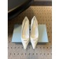 프라다(PRADA) 토 미드힐 펌프스 신발