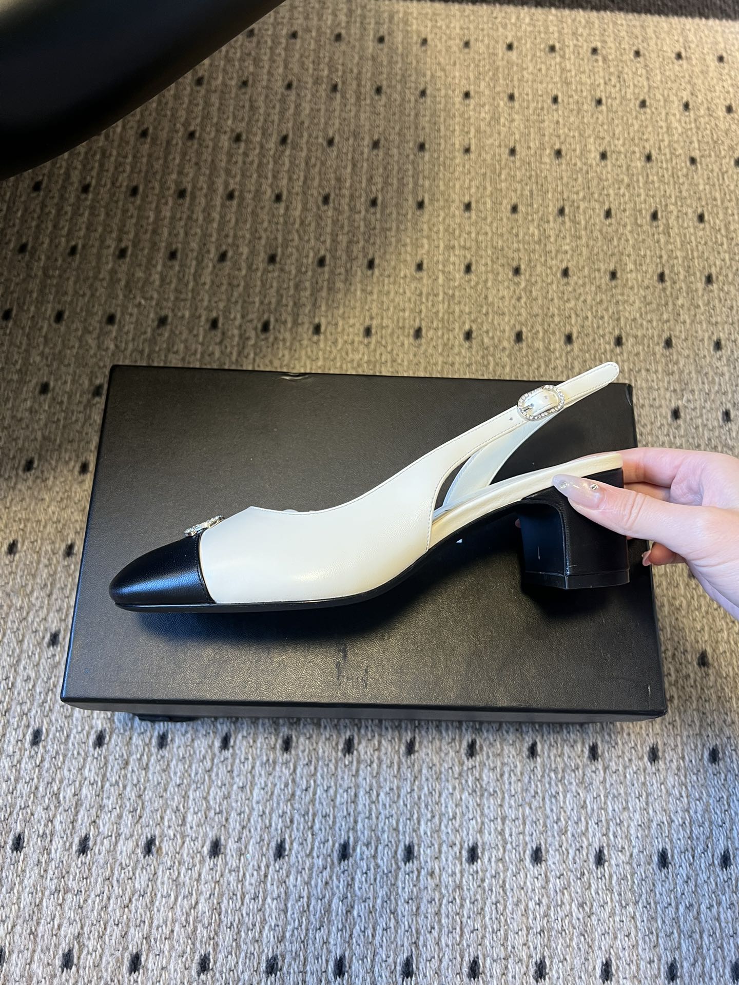 샤넬(CHANEL) 슬링백 펌프스 신발