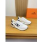 에르메스(HERMES) 하이엔드 콤비 캐주얼 스니커즈 신발
