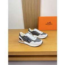 에르메스(HERMES) 하이엔드 콤비 캐주얼 스니커즈 신발