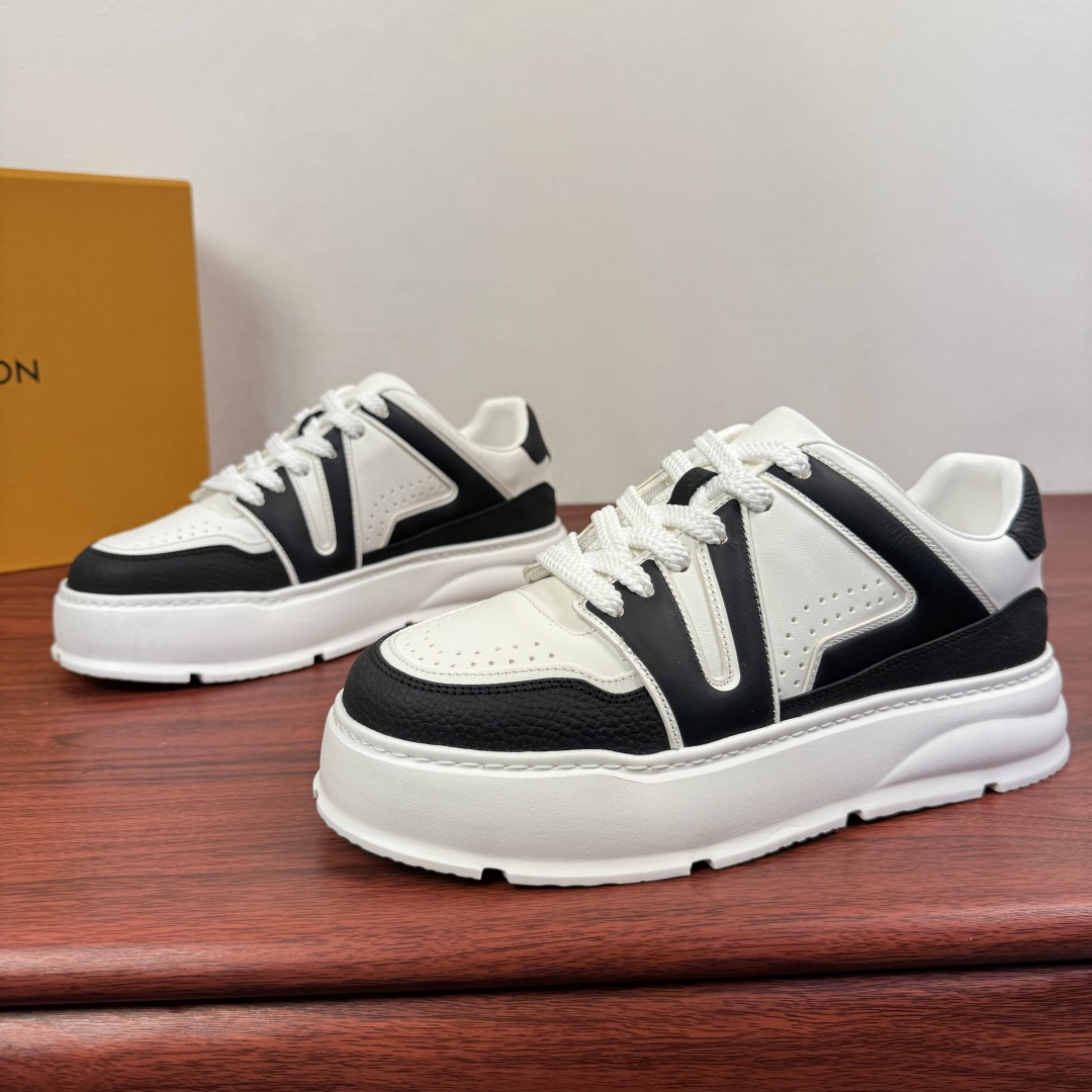 루이비통(LV) 헤리티지 프리미엄 키높이 스니커즈 신발