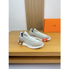 에르메스(HERMES) 하이엔드 콤비 니트 스니커즈 신발