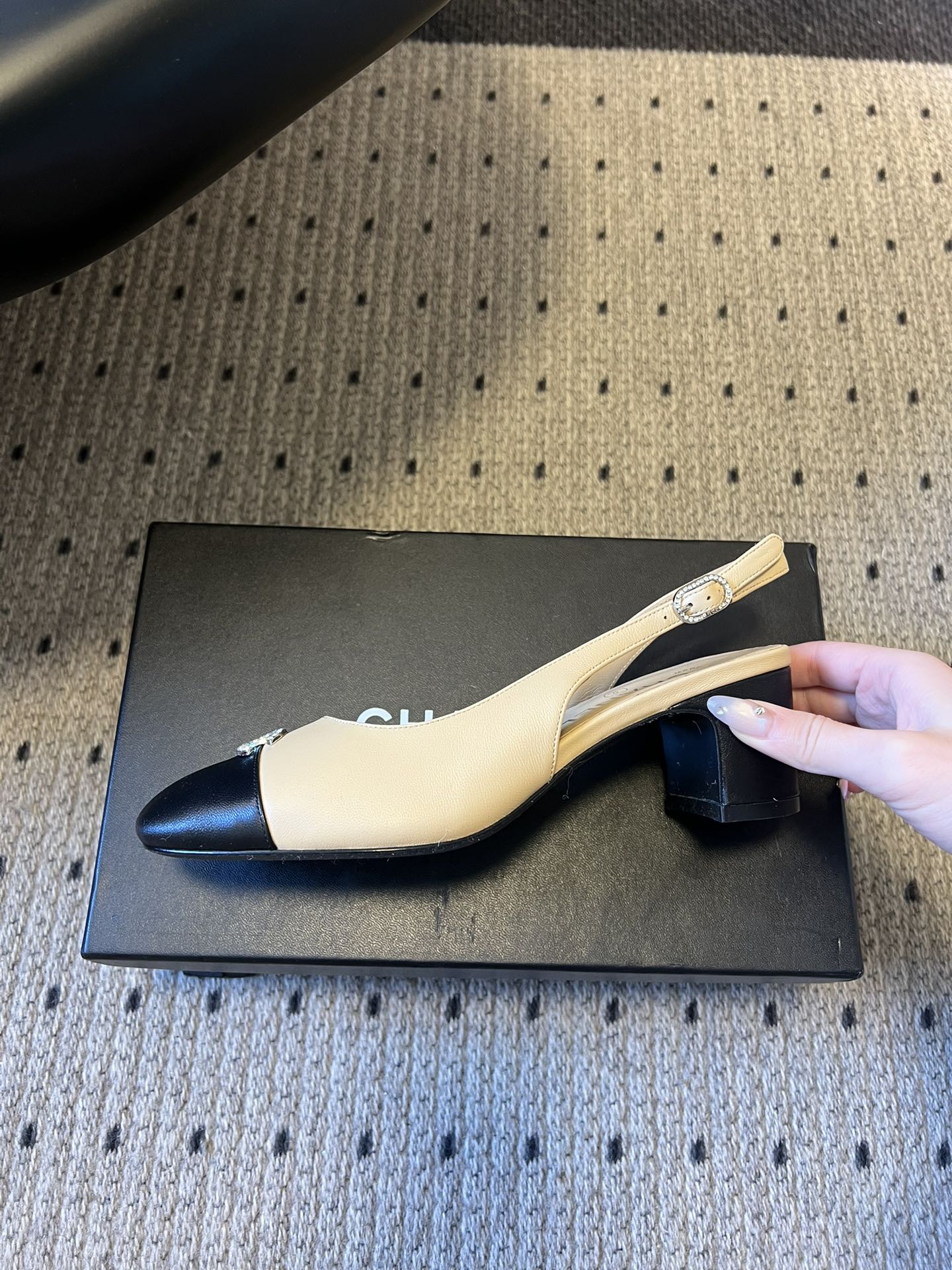 샤넬(CHANEL) 슬링백 펌프스 신발