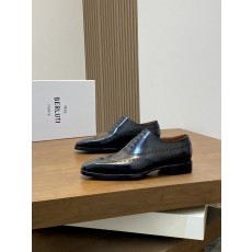 벨루티(Berluti) 하이엔드 수작업 파티나 드레스 슈즈 구두 신발