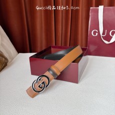 구찌(GUCCI) 양면 가죽 벨트