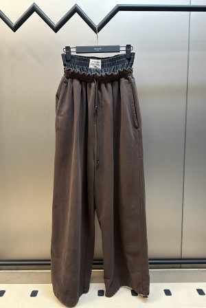 아크네(Acne studios) 로고 레이어드 스타일 롱 팬츠 의류