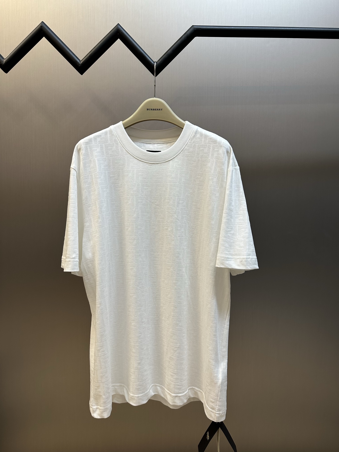 펜디(FENDI) 자카드 반팔 티셔츠 의류