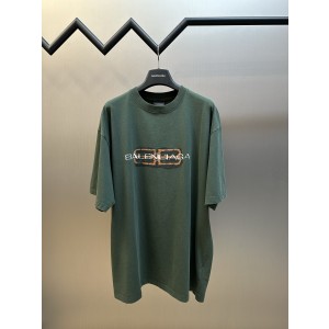 발렌시아가(Balenciaga) 아이콘 반팔 티셔츠 의류