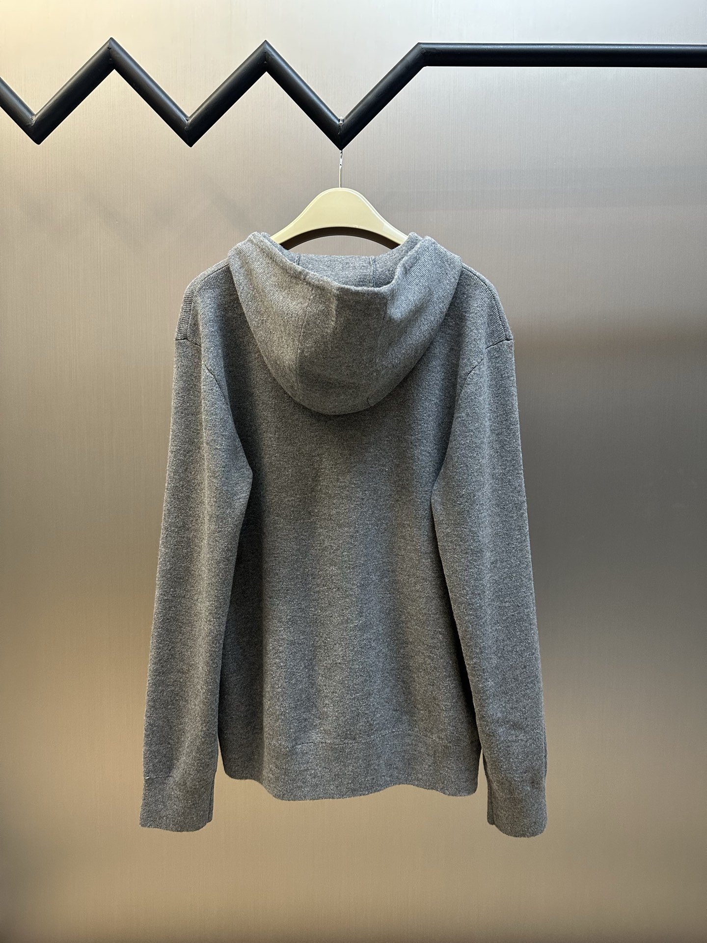 버버리(BURBERRY) 울 혼방 지퍼 후드 자수 아우터 의류