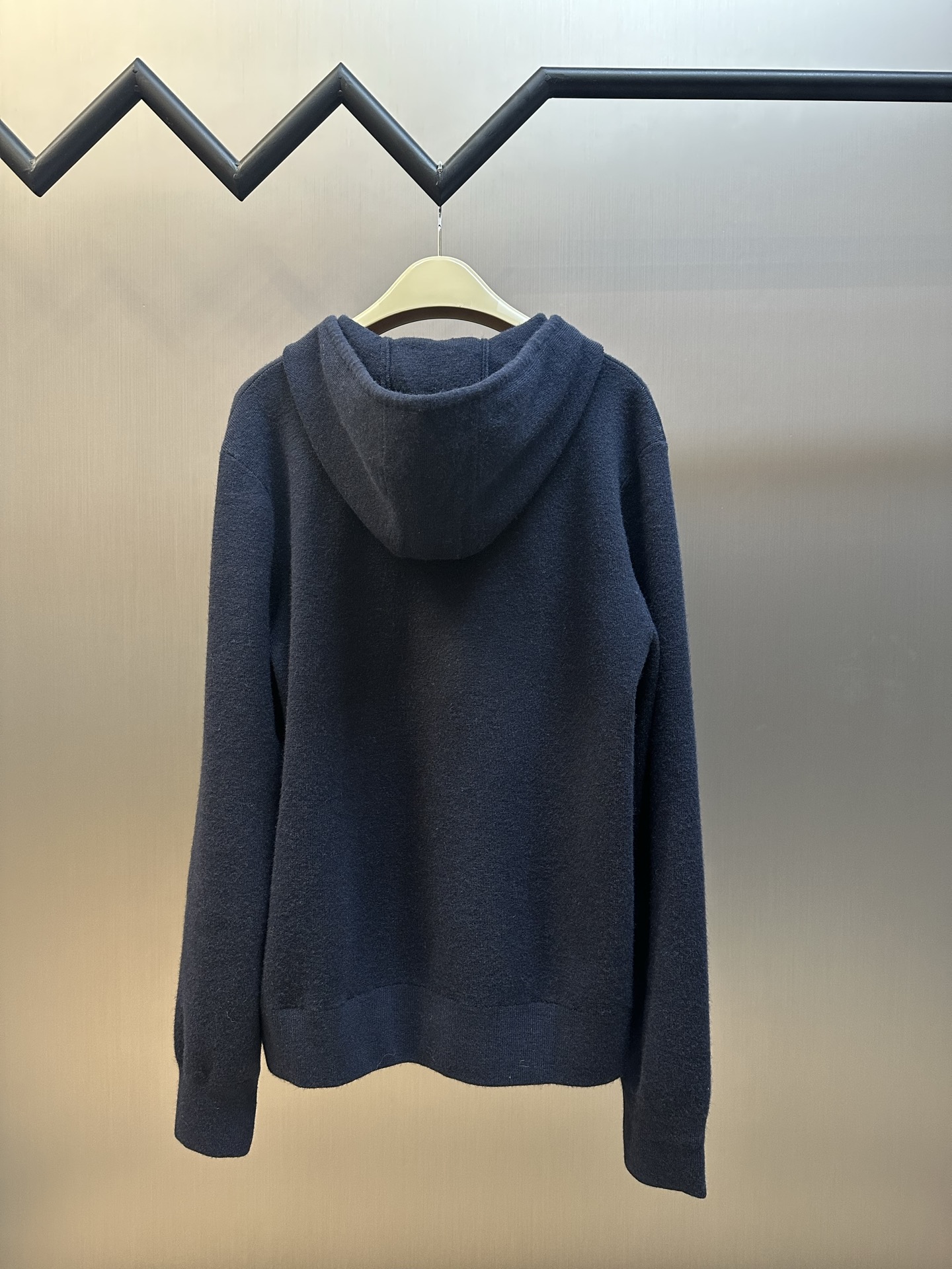 버버리(BURBERRY) 울 혼방 지퍼 후드 자수 아우터 의류