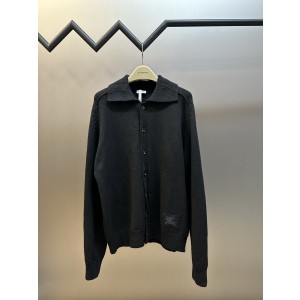 버버리(BURBERRY) 숄 칼라 엘보 패치 캐시미어 가디건 의류