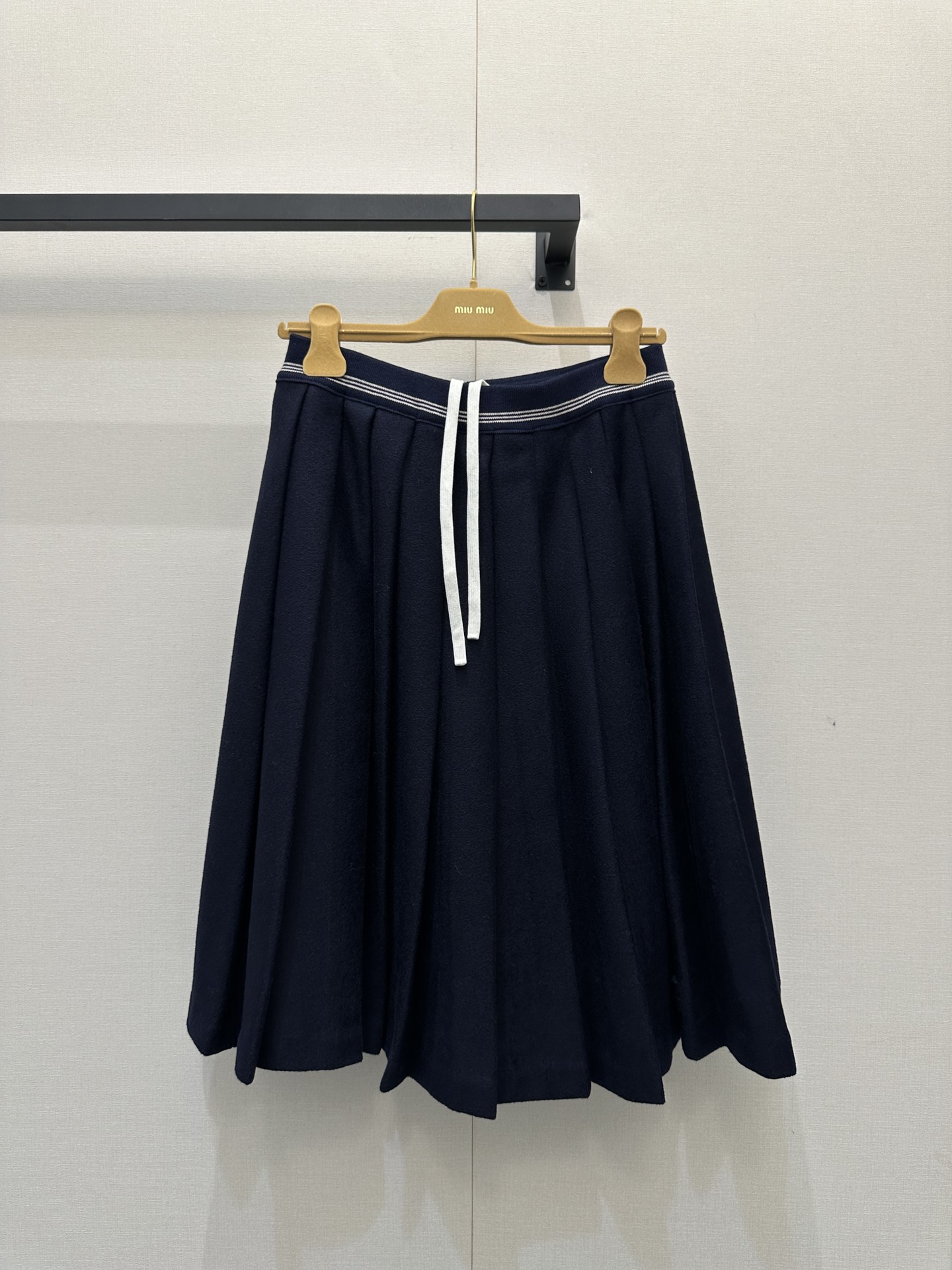 miumiu 미우미우 워크웨어 캐시미어 셋업 자켓 재킷+스커트 치마 셋업 세트 의류