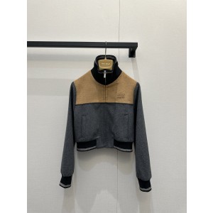 miumiu 미우미우 워크웨어 캐시미어 크롭 자켓 재킷 의류