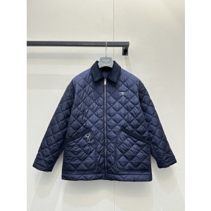 Prada 프라다 새틴 퀼팅 워크웨어 자켓 재킷 의류