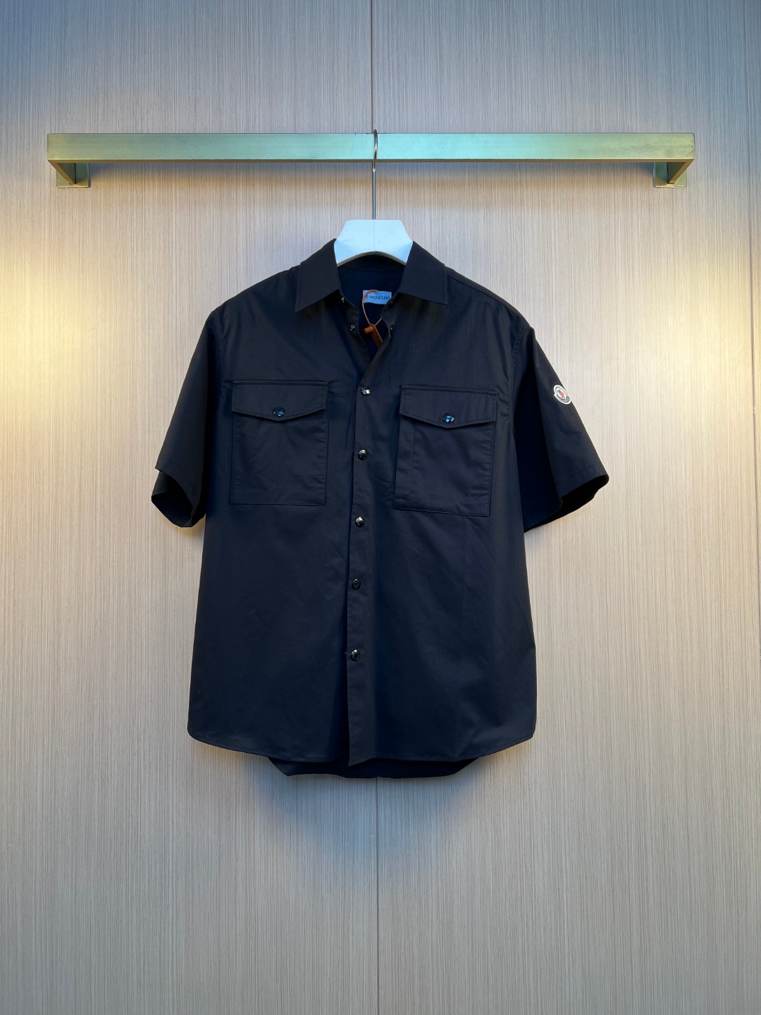 몽클레어 몽클레르(MONCLER) 로고 포켓 반소매 셔츠 의류