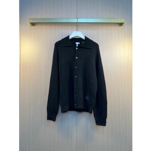 버버리(BURBERRY) 칼라 엘보 패치 캐시미어 가디건 의류