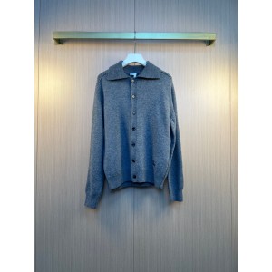 버버리(BURBERRY) 칼라 엘보 패치 캐시미어 가디건 의류