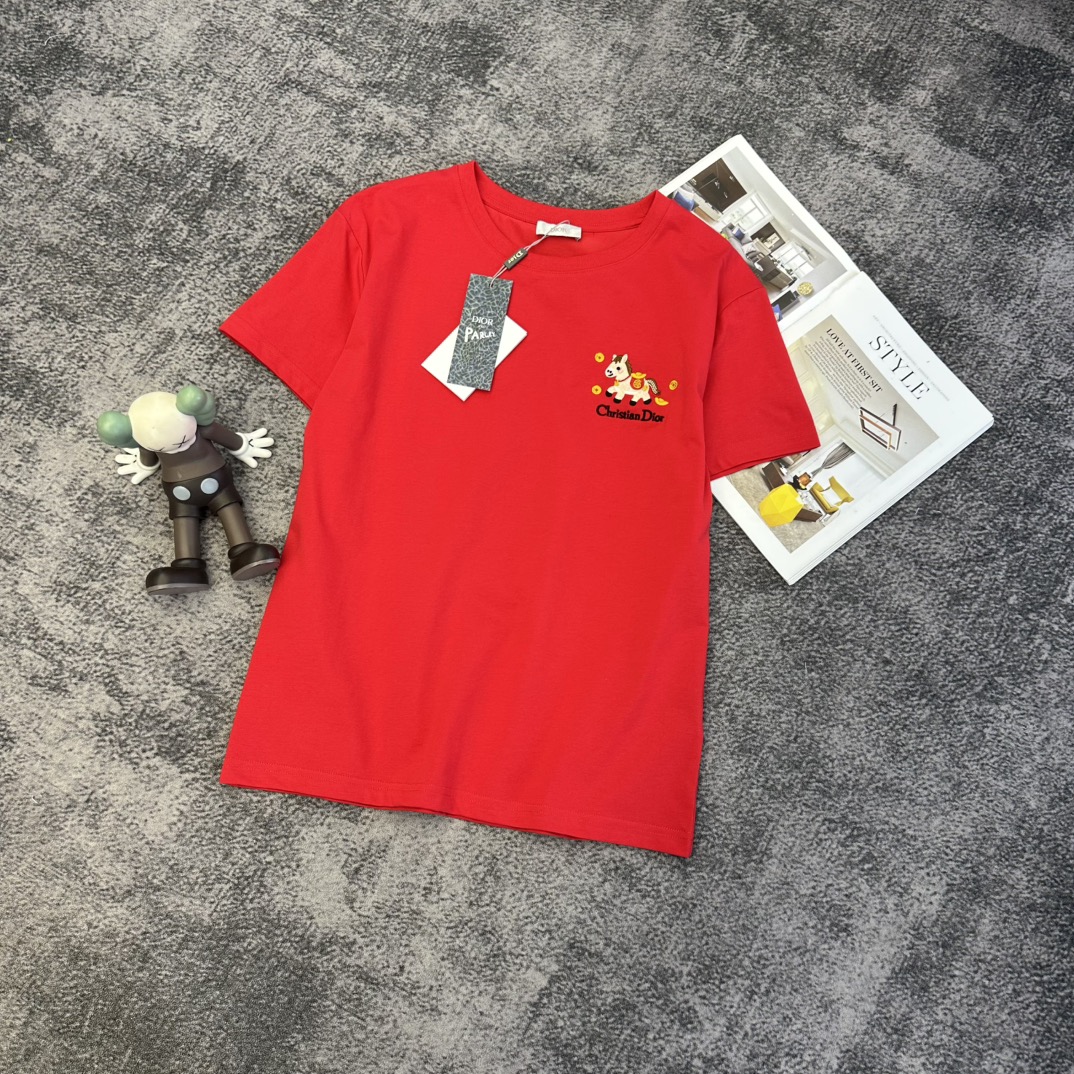 Dior 디올 26 SS 시즌 시그니처 반팔 티셔츠 의류