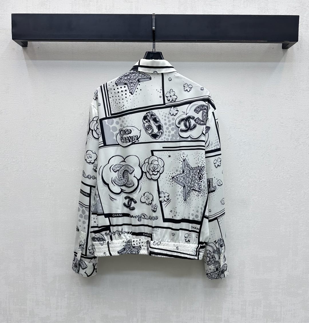 Chanel 샤넬 펄 포켓 로고 실크 셔츠 의류