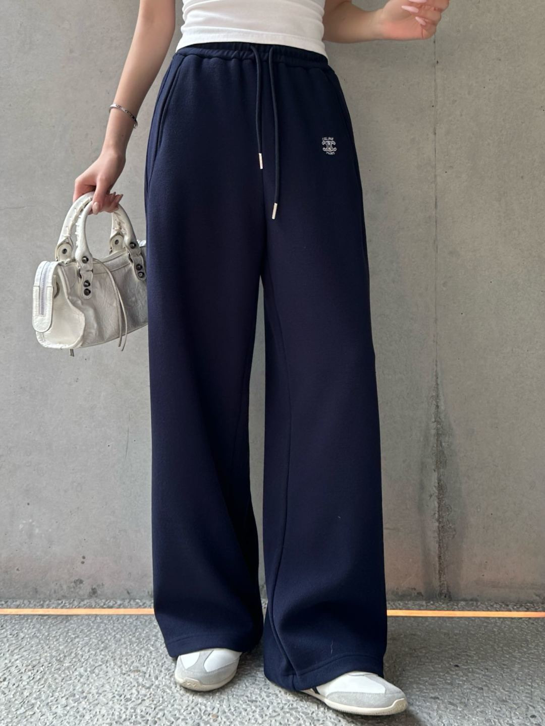 Celine 셀린느 밴딩 스트레이트 릴랙스 팬츠 바지 의류