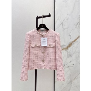 Chanel 샤넬 러블리 핑크 스팽글 트위드 자켓 재킷 의류
