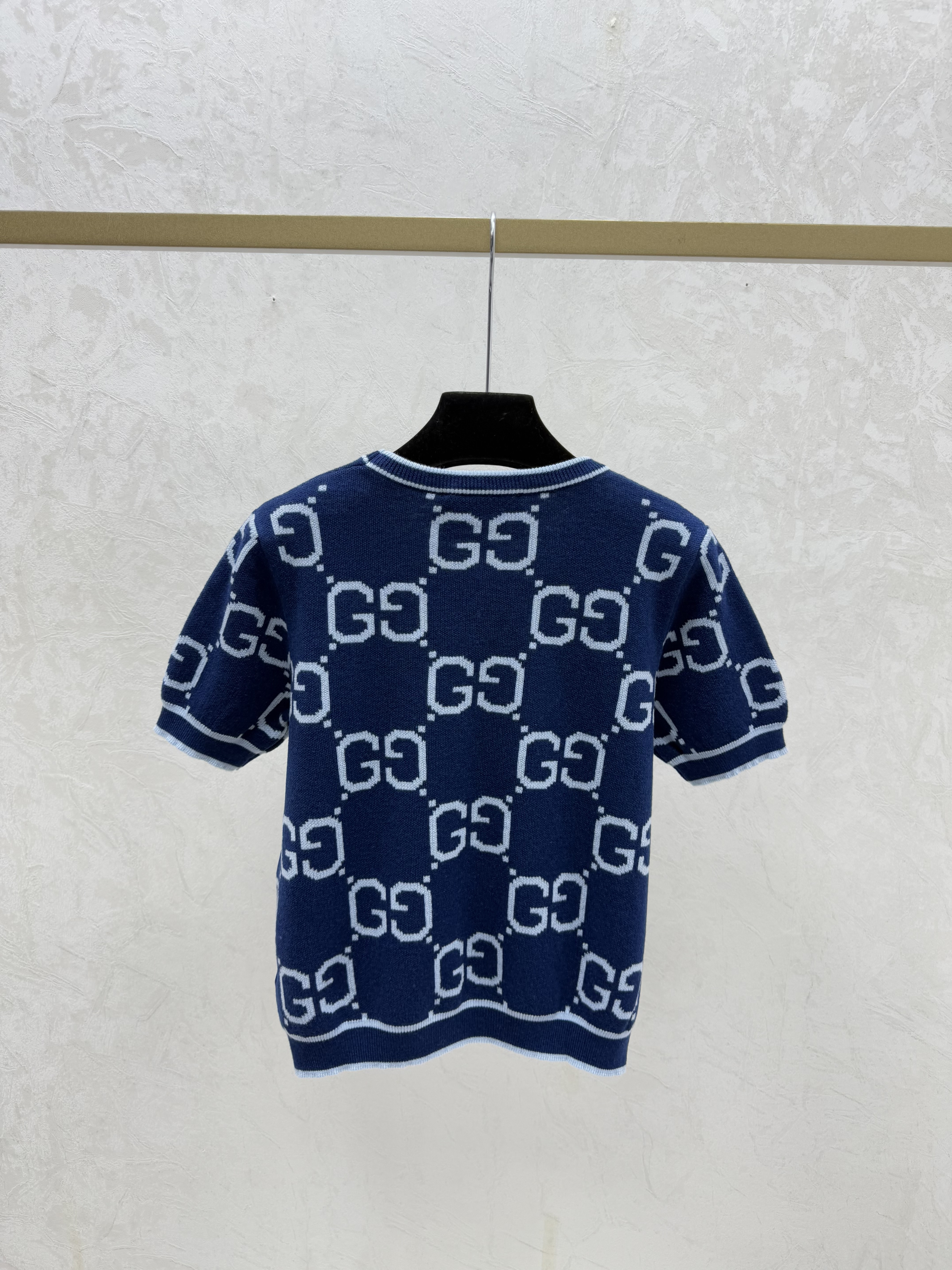 GUCCI 구찌 프리미엄 로고 반팔 니트 의류