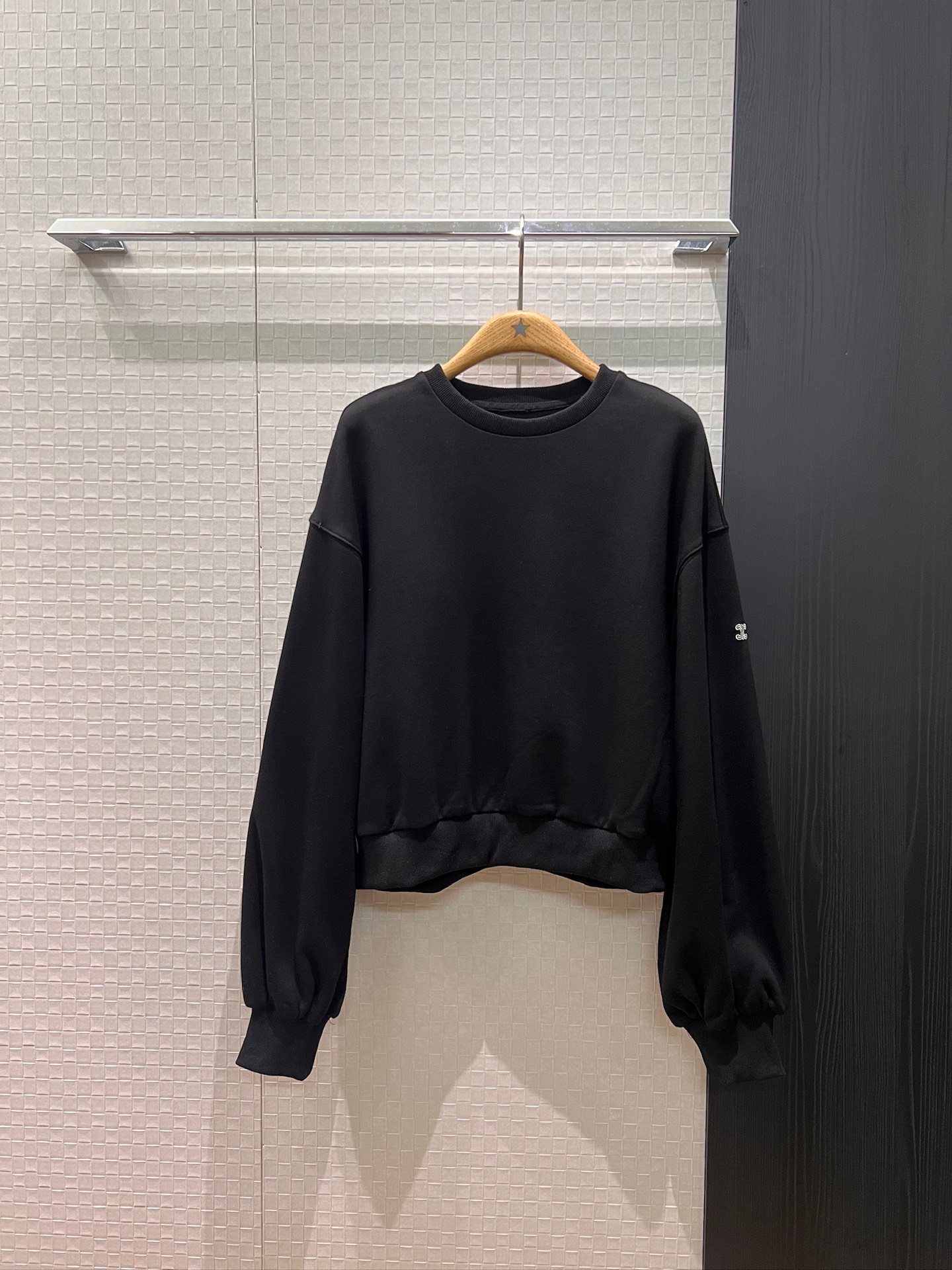 셀린느(Celine) 트리오페 자수 벌룬소매 맨투맨 티셔츠 의류