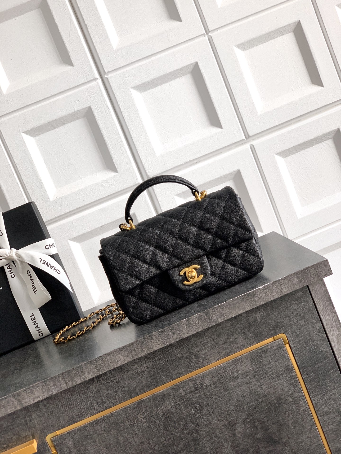 샤넬(Chanel) 미니 CF 핸들백 토트백 숄더백 가방