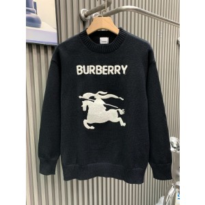 버버리(BURBERRY) 크로셰 디테일 라운드 니트 의류