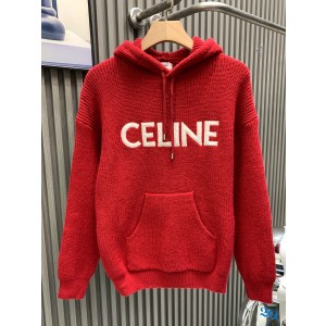 셀린느(CELINE) 로고 후드 니트 스웨터 의류