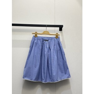 미우미우(MIU MIU) 체크 레이스 미디 스커트 의류