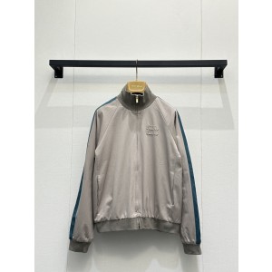 미우미우(MIU MIU) 베이지 스트라이프 집업 자켓 의류